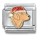 golden_retriever35golden retriever - Clearly Charming Golden Retriever with Santa hat Dog