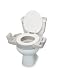 Ableware Elevated Push-up Toilet Seat w/Armrests