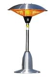 Stainless Steel Table Top Round Halogen Patio Heater