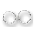 12mm Endless Hoop Earrings