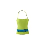 Newport Belted Bandeau Tankini Swimsuit Top