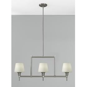 Murray Feiss Exposition FES1301 3BS Linear (11H x 34W) ES Pool Table 3-LT 39w Pendant in... by Murray Feiss