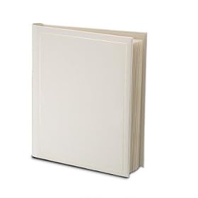 Parade Preview Photo Album for 8x10 prints, White