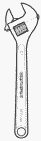 Adjustable Wrench Bulk - 15' ADJUSTABLE WRENCH