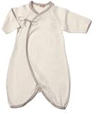 Sckoon Organic Cotton Brown Edge Round Kimono
