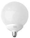 GLOBE SHAPED COMPACT FLUORESCENT LIGHT BULB G40 DECORATIVE CFL 22 WATTS 30K WARM TONE ENERGY STAR RATED 10,000 HOURS REPLACES 100 WATT INCANDESCENT BULBS