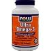 Now Foods Ultra Omega 3, Fish Oil Soft-gels, 180-Count