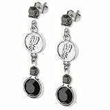 San Antonio Spurs Crystal Logo Earrings