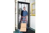 Black Air-Flex Insect Barrier & Bug Curtain 10' W X 7' H