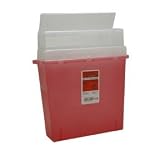 SHARPS CONTAINER BIOHAZARD NEEDLE DISPOSAL 3 GALLON