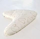 Babydan Hearts beige nursing pillow