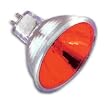 Ushio 1000582 - FND/FG - Red 50 Watt MR16 Halogen Light Bulb, 12 Volt, 12 Degree Spot