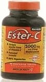 American Health Ester-C 1000 W/Citrus Bioflavonoids 1000 mg (180 vegetarian tablets)