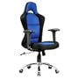 Race Car Inspired Bucket Seat Office Chair in Blue & Black Mesh [BT-9015-BEBK-GG]