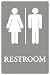 QUR01411 - Restroom ADA Signs