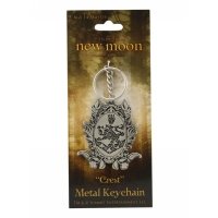 Twilight New Moon "Crest" Metal Keychain