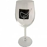 Golf Gift Wine Glass