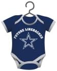 NFL Licensed Baby Shirt Onesie Ornament (Dallas Cowboys)