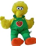 bird-Sesame Street Big Bird Plush in Green Jumper - 20in