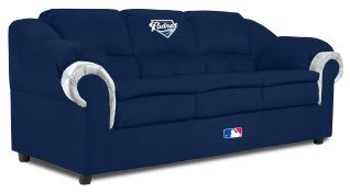 Home Team MLB San Diego Padres Pub Sofa