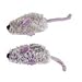 Pet Supplies : KONG Cats with an Attitude - Purple Mouse & Frosty Grey Mouse