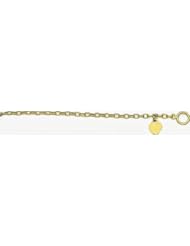 4mm 14k Fancy Hand Made Link Bracelet 8"