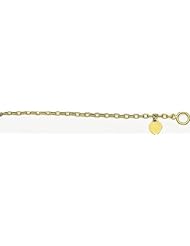 4mm 14k Fancy Hand Made Link Bracelet 9"