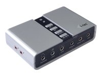I-TEC USB 2.0 Audio Adapter 7.1 channel + SPDIF in/out
