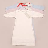 Organics for Kids Newborn Baby Nightgown White