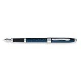 Cross Century II Starlight Midnight Blue Medium Point Fountain Pen - AT0086-32MS