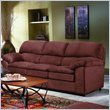 Simmons Upholstery Olympic Sofa in Espresso