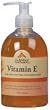 Liquid Glycerine Soap, Vitamin E with Pump 12 oz by Clearly Natural