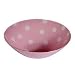 Pink Spotty Decorative Glass Bowl