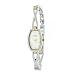 AK Anne Klein #10/9367SVTT Women's Two Tone Casual "X" Bracelet Watch