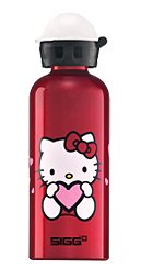 SIGG Lifestyle - Sport Top Water Bottle (.6L / 20 oz) (Hello Kitty Red)