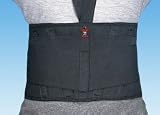 Abdominal, Lower Back Belt with Suspenders Small