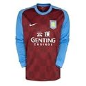 Aston Villa Home Shirt 2011/12 - Long Sleeved