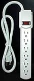6 outlet Power Strip UL
