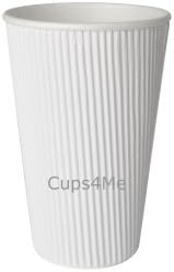 16oz. Ripple Hot Paper Cup White 500 ct.