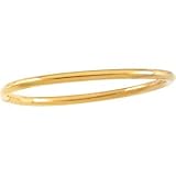 14K Yellow Gold Children's Plain Bracelet