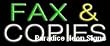 Fax Copies Neon Sign 10 x 24