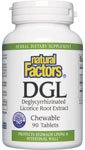DGL Chewable Tablets (Declycyrrhizinated Licorice Root Extract) - 90 - Tablet
