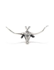 Sterling Silver Longhorn Pendant