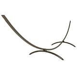 Hatteras L-ARCBR Tri-Beam Steel Arc Hammock Stand, Brown