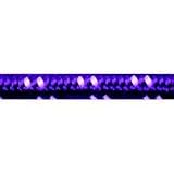 Horse Rope Halter, Purple & White