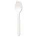 Dixie Food Plastic Tableware, Mediumweight, Fork/Spoon Combo, White, 1000/Carton