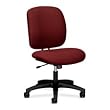 ComforTask Task Swivel/Tilt Chair, Burgundy