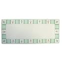 Pfaltzgraff Flower Garden Rectangular Counter and Stove Mat