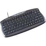  : Delux DLK-5000 Tastatur PS/2 88 Tasten D Schwarz