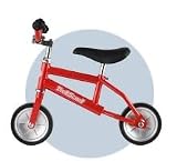 TootScoot - Amazing Balancing Bike For Children! Red Bike with Red Handlebars.